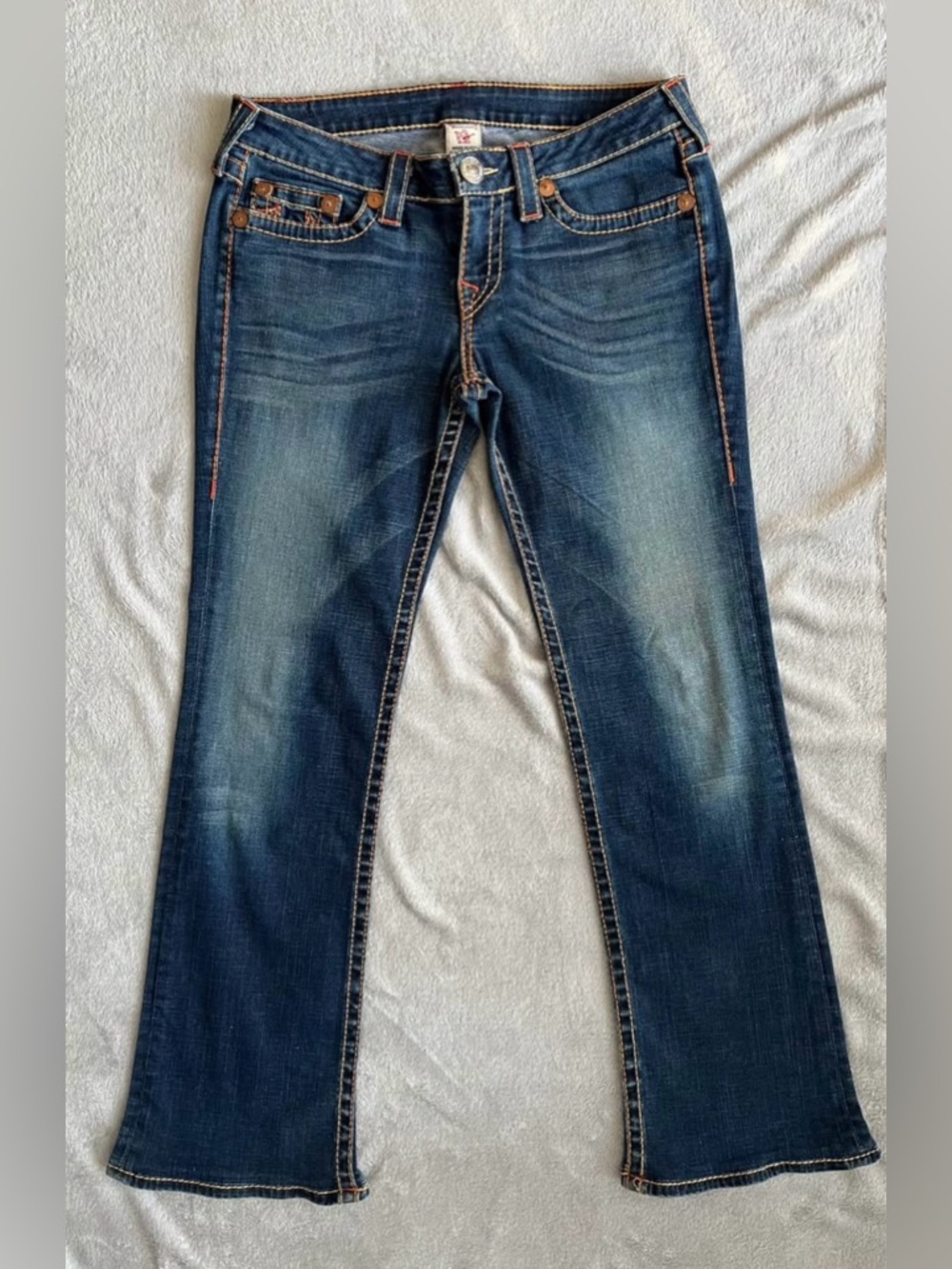 True Religion Blue Bootcut Jeans